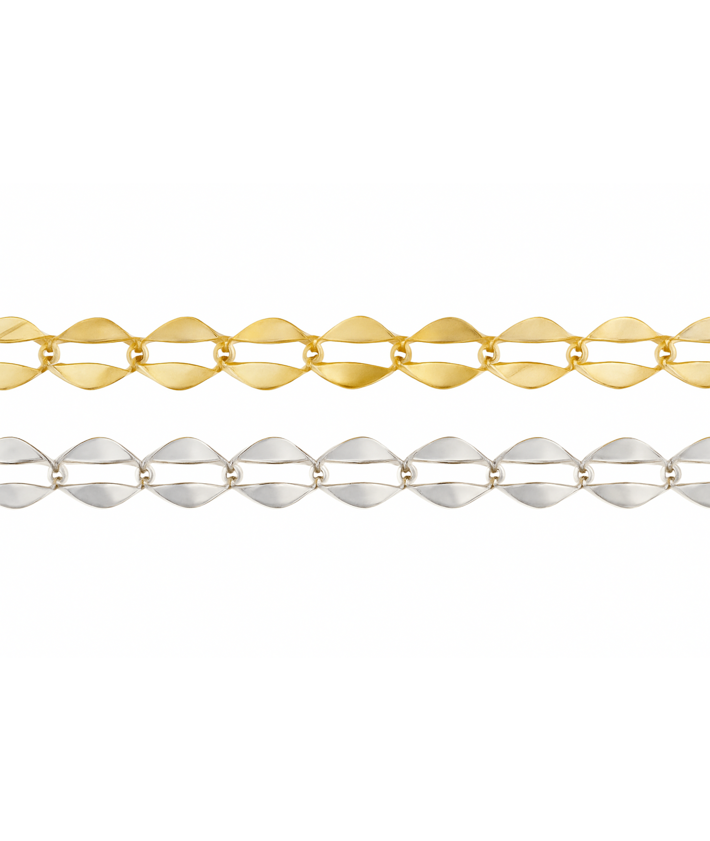 Flat Oval Cut Out Chain